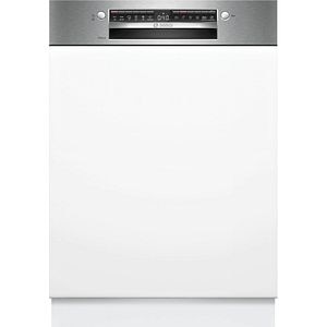 Masina de spalat vase semi-incorporabila BOSCH SMI4HTS14E, 13 seturi, 6 programe, 60 cm, Clasa C, inox