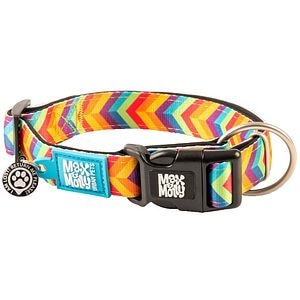Zgarda caini MAX&MOLLY Smart ID Summertime, marimea S, multicolor