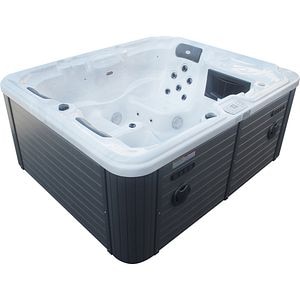 Jacuzzi exterior SANOTECHNIK Oasis, 190 x 190 x 86 cm, 3 persoane, alb