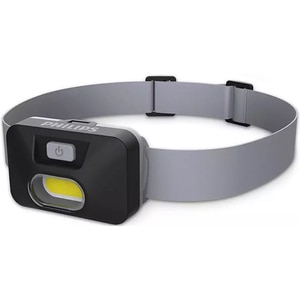 Lanterna LED frontala PHILIPS SFL1000H/10, 130 lumeni, bateria AAA, gri