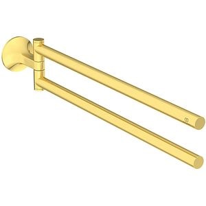 Suport prosop dublu IDEAL STANDARD La Dolce Vita T5505A2, 40 cm, auriu periat