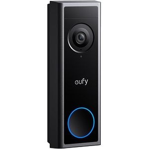 Sonerie video EUFY C31, Wi-Fi, 2K, 50m, negru