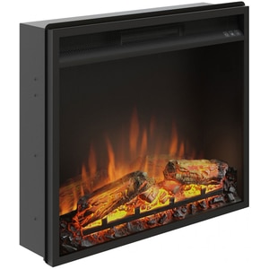 Focar electric 3D incorporabil TAGU PowerFlame, 1500W, Telecomanda, negru