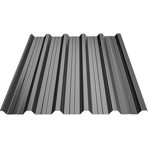 Tabla cutata T35 BILKA, gri lucios (RAL 7024), 0.5 mm, 100 x 108.5 cm