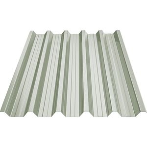 Tabla cutata T45 BILKA, alb lucios (RAL 9002), 0.5 mm, 100 x 101 cm