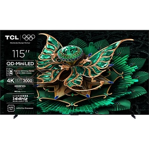 Televizor Mini LED Smart TCL 115C7K, Ultra HD 4K, 291cm