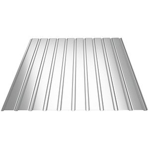 Tabla cutata T8 BILKA, argintiu zincat, 0.3 mm, 200 x 96 cm