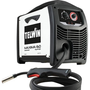 Invertor sudura TELWIN Maxima 160 Synergic, MIG/MAG, 150A, 2.6kW, diametru sarma FLUX 0.8 - 1.2 mm