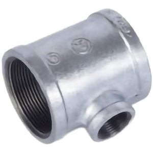 Teu redus zincat, racord 1 1/4 x 1/2"