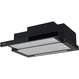 Hota incorporabila telescopica CATA TFH 6830 GBK, 1 motor, 600 m3/h, L 60 cm, negru