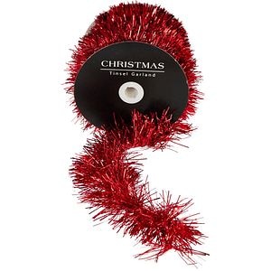 Beteala decorativa, 10m, 9cm, rosu