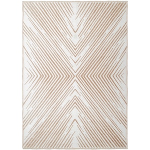 Covor living / dormitor Deco, 80 x 150 cm, acril, crem