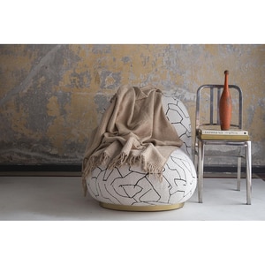 Patura MILA HOME BAT2, 130 x 170 cm, poliester, bej