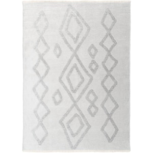 Covor living / dormitor Leo, 80 x 150 cm, bumbac, gri