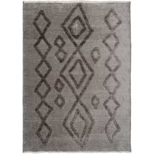 Covor living / dormitor Leo, 100 x 200 cm, bumbac, maro