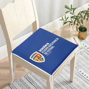 Perna scaun ECHIPA NATIONALA DE FOTBAL A ROMANIEI, 42 x 42 cm, albastru