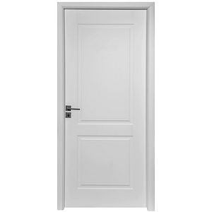 Usa interior U82, fara geam, reversibila, MDF, 80 x 204 cm, alb