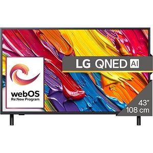 Televizor QNED Smart LG 43QNED82A3B, Ultra HD 4K, HDR, 108cm