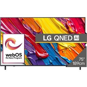 Televizor QNED Smart LG 75QNED82A3B, Ultra HD 4K, HDR, 189cm
