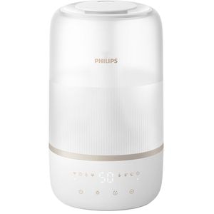 Umidificator PHILIPS HU1510/04, 3L, Wi-Fi, Mod nocturn, alb
