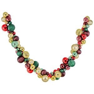 Ghirlanda cu globuri, 180cm, multicolor