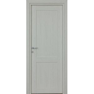 Usa interior Mod, cu geam, reversibila, MDF, 88 x 203 cm, alb