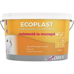 Vpsea antimucegai KOBER Ecoplast New, alb, 8.5L