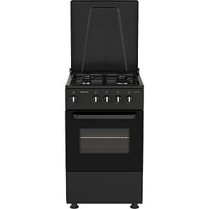 Aragaz VORTEX VAG5050BK02K, 4 arzatoare, Gaz, L 50 cm, negru