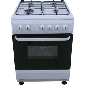 Aragaz VORTEX VAG6060WH02K, 4 arzatoare, Gaz, L 60 cm, Grill, alb