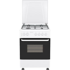 Aragaz VORTEX VAG6060WH03K, 4 arzatoare, Gaz, L 60 cm, Grill, alb
