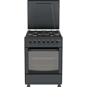 Aragaz VORTEX VAM6060BK03K, 4 arzatoare, Gaz + Electric, L 60 cm, Grill, antracit