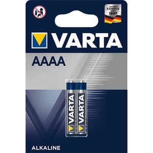 Baterii alcaline VARTA AAAA, 640 mAh, 2 bucati