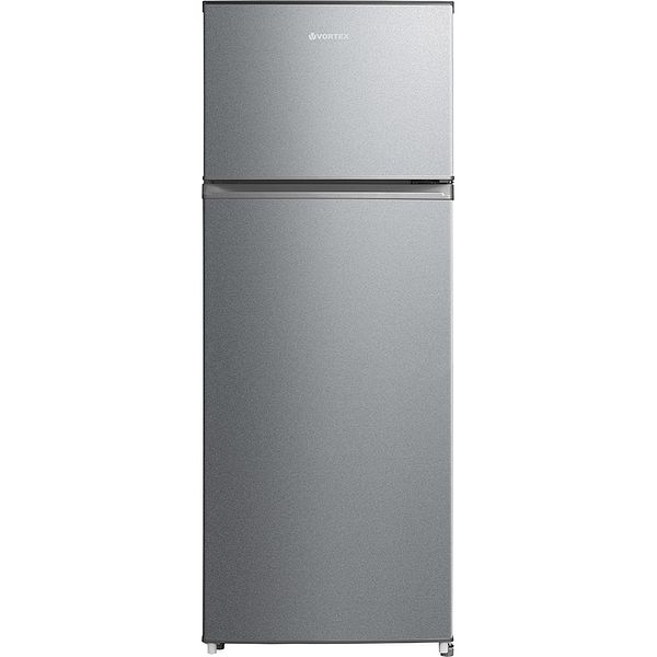 Frigider cu doua usi VORTEX VDD20SSV01M, 204 l, H 143 cm, Clasa E
