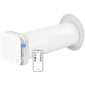 Unitate de aport si purificare aer proaspat Turbionaire Trend PUR Fan, 7 viteze, timer, ventilatie continua, 2W, 29mc/h, 100mm, alb