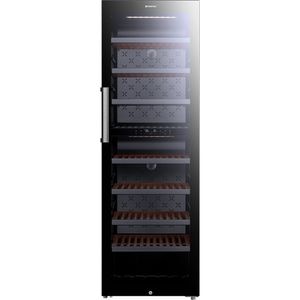 Racitor de vinuri VORTEX VWC43SBK01M, 193 sticle, H 185 cm, Clasa G, negru