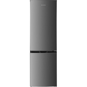 Combina frigorifica VORTEX VK25NSS01H, No Frost, 253 l, H 181 cm, Clasa E, gri