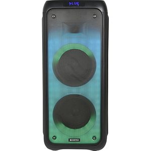 Boxa portabila VORTEX VO2620, 30W RMS, Bluetooth, Radio FM, negru