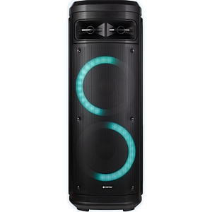 Boxa portabila VORTEX VO2621, 50W RMS, Bluetooth, Radio FM, negru