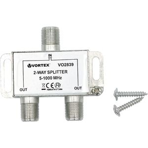 Spliter CATV VORTEX VO2839, 2 canele, Tip-F