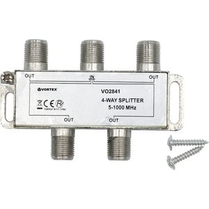 Spliter CATV VORTEX VO2841, 4 canele, Tip-F