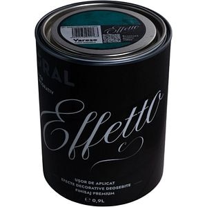 Vopsea decorativa interior Coral Effetto, pe baza de apa, varese, 0.9 l