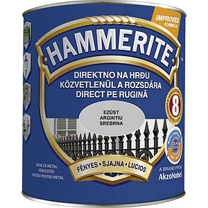 Email lucios Hammerite, argintiu, 2.5 l