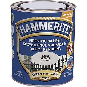 Email lucios Hammerite, argintiu, 0.75 l