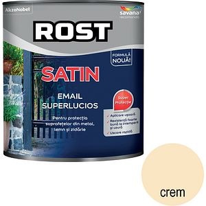 Email satinat Rost, crem, 2.5 l
