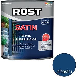 Email satinat Rost, albastru, 2.5 l