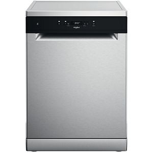 Masina de spalat vase independenta WHIRLPOOL WH4FFA14BN6X, 6th Sense, 14 seturi, 8 programe, 60 cm, Clasa A, inox