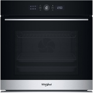 Cuptor incorporabil WHIRLPOOL WOI5S8HM0SXA, Electric, Autocuratare hidrolitica, 73 l, Clasa A+, 6th Sense, inox