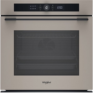 Cuptor incorporabil WHIRLPOOL WOI5S8PM2SEA, Electric, Autocuratare pirolitica + hidrolitica, 73 l, Clasa A+, 6th Sense, bej