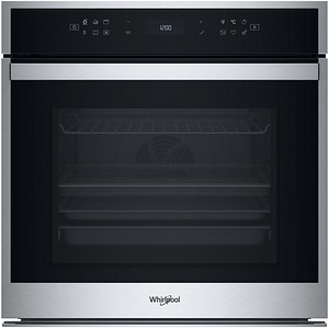 Cuptor incorporabil WHIRLPOOL WOI68PT1SXA, Electric, Autocuratare pirolitica + hidrolitica, 73 l, Clasa A+, 6th Sense, inox