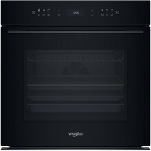 Cuptor incorporabil WHIRLPOOL WOI78PT1SBA, Electric, Autocuratare pirolitica + hidrolitica, 73 l, Clasa A+, 6th Sense, negru